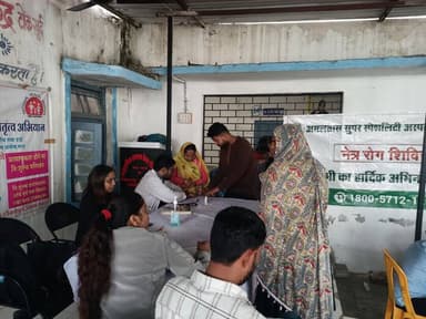 #संकल्प_से_समाधान_अभियान’’ के तहत सामुदायिक स्वास्थ्य केंद्र टोंकखुर्द स्वास्थ्य शिविर का आयोजन किया गया
--
शिविर में 40...