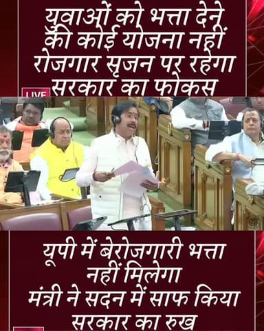 सरकार युवाओं को सीधे आर्थिक सहायता प्रदान नहीं करेगी, सदन में दिया गया स्पष्ट जवाब स्वरोजगार, निवेश और प्रशिक्षण कार्यक्...