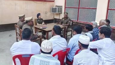 फतेहाबाद: शमशाबाद थाने में रमजान और होली के त्योहार को लेकर शांति समिति की बैठक संपन्न हुई