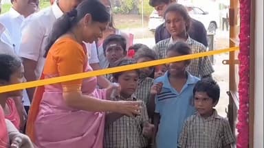 எட்டயபுரம்: உசிலம்பட்டி உள்ளிட்ட பகுதிகளில் சமுதாய நலக்கூடம் திறப்பு விழா எம்பி திறந்து வைத்தார்