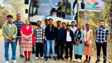 सुकमा: नक्सल प्रभावित सुकमा से आत्मनिर्भरता की ओर बढ़ते कदम, आकांक्षा प्रोजेक्ट के तहत 35 युवा रोजगार के लिए चेन्नई रवाना