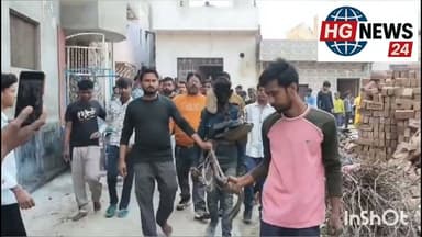 #वृंदावन में एक युवक ने कुतिया के साथ किया दुष्कर्म लोगों ने कालिख पोतकर बाजार में घुमाया