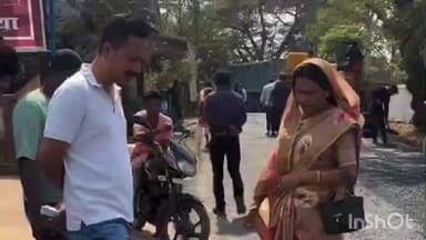 बिछिया: वार्ड नंबर 06 में नगर पंचायत अध्यक्ष ने किया सड़क निर्माण का निरीक्षण