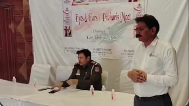 प्रीत विहार: दिल्ली पुलिस वीक के तहत मयूर विहार में प्रहरियों और निवासियों के साथ बैठक आयोजित