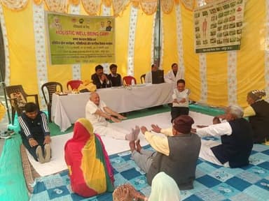 दो दिवसीय नियमित योग शिविर आयोजित
------
#श्योपुर-/ कलेक्टर एवं जिला मजिस्ट्रेट श्री अर्पित वर्मा के मार्गदर्शन में आयु...