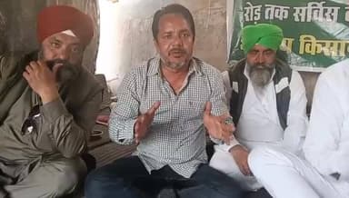 अंबाला :-NHAI किसानों की मांगो को लिखित रूप मे देने को तैयार! सपेड़ा गांव मे चल रहे धरणे पर किसानों मे खुशी का माहौल.! द...