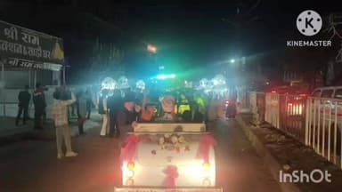 मैहर: नागौद थाना प्रभारी ने सिंहपुर चौराहा पर डीजे बंद करवाकर रात्रि में यातायात व्यवस्था बहाल करवाई