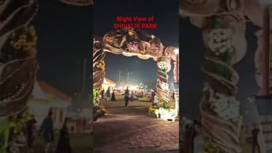 Beautiful Fountain #shivalikpark #noidaflowershow