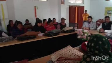 गावां: बीएलओ की हुई बैठक, कीट का वितरण किया गया