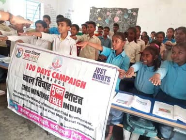 कुरसाकांटा: कुर्साकांटा प्रखंड के विभिन्न पंचायतों में बाल विवाह मुक्त भारत अभियान के तहत निकली जागरूकता रथ, जाने पूरी रिपोर्ट