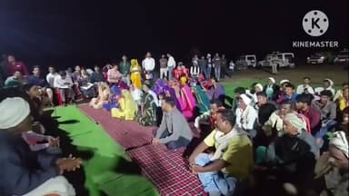 वरला: सेंधवा: ग्राम पंचायत घुड़चाल में रात्रि चौपाल का आयोजन