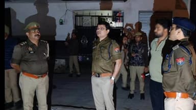 बिलारी: एसपी देहात कुंवर आकाश सिंह ने थाना मैनाठेर क्षेत्र का निरीक्षण किया, देखी व्यवस्थाएं