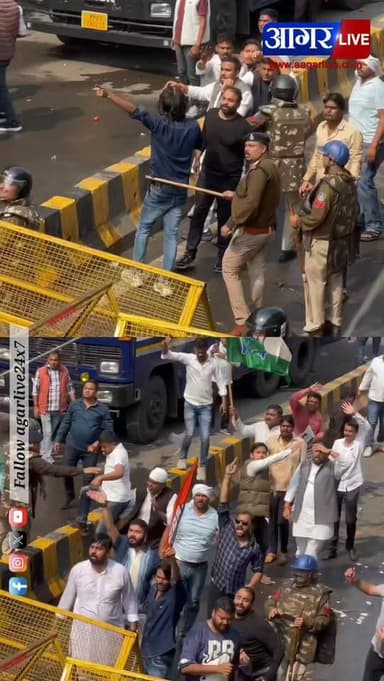 बड़ी खबर । इंदौर में भाजपा-कांग्रेस कार्यकर्ताओं के बीच जमकर पथराव, पूर्व विधायक विपिन वानखेड़े के सिर में चोट, कवरेज कर...