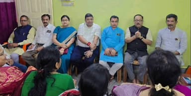 ରେମୁଣା: ଭୋଇସାହି ସ୍ଥିତ ଜିଲ୍ଲା ବିଜେପି କାର୍ଯ୍ୟାଳୟରେ ଜିଲ୍ଲା ବିଜେପିର ସାଙ୍ଗଠନିକ ବୈଠକ