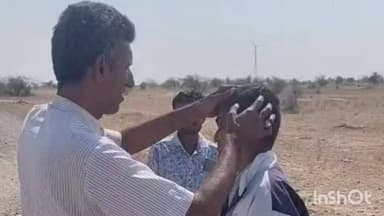 जैसलमेर: चौक से सनावड़ा गांव जाने वाली सड़क के अधूरे निर्माण कार्य के चलते बाइक सवार हुआ स्लीप, भाजपा नेताओं ने लगाए गंभीर आरोप