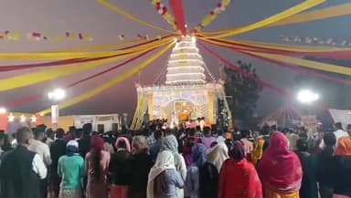 महमूदाबाद: पहाड़ापुर में श्री खाटू श्याम मंदिर का प्राण प्रतिष्ठा महोत्सव सफलतापूर्वक संपन्न हुआ