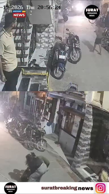 સુરત: સંબંધીને ત્યાં આવેલ માતા પુત્રી મકાનના પહેલે માળેથી નીચે પટકાયા
હદય દ્રાવક ઘટના થઈ સીસીટીવીમાં કેદ
લિંબાયત વિસ્તાર...