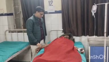 बाड़ी: करंट लगने से झुलसे व्यक्ति और छत से गिरी बालिका को जिला अस्पताल धौलपुर के लिए किया गया रैफर