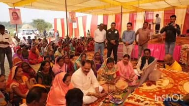 बिछिया: कैबिनेट मंत्री संपतिया उईके ने कौरगांव में ग्राम संगठन भवन का भूमिपूजन किया