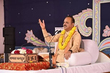 *भागवत पाठ के साथ गूंज रही वेदों की वाणी, यज्ञ अनुष्ठान से पवित्र हो रहा वातावरण*
I
*धर्म हमारे जीवन का प्राण, धर्म नि...