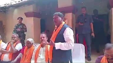 खूंटी: झारखंड के पूर्व मुख्यमंत्री अर्जुन मुंडा खूंटी पहुंचे, भाजपा कार्यकर्ताओं को किया संबोधित