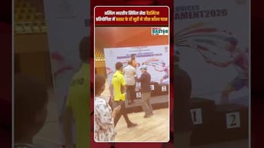 अखिल भारतीय सिविल सेवा Badminton Competition में बस्तर के Dr. Murthy ने जीता काँस्य पदक #bastarnews