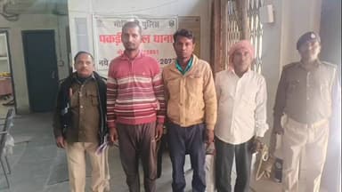 पकड़ी दयाल: पकड़ी दयाल थाना पुलिस ने अलग-अलग मामलों में तीन लोगों को गिरफ्तार कर न्यायिक हिरासत में भेजा कोर्ट