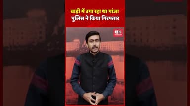 बाड़ी में उगा रहा था गांजा, पुलिस ने किया गिरफ्तार #chhattisgarh #raipur #shorts #antagarh