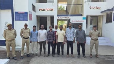 કુકરમુંડા: કુકરમુંડા પોલીસની મોટી સફળતા: રાયોટીંગ કેસમાં એક મહિનાથી ફરાર ૭ આરોપીઓ ઝડપાયા