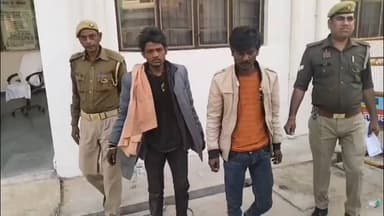 फिरोज़ाबाद: दक्षिण थाना पुलिस ने शांति भंग करने के आरोप में दो लोगों को किया गिरफ्तार