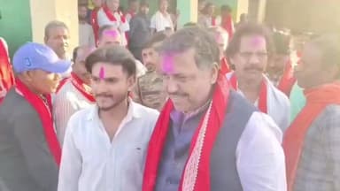 आरा: जिले के पसवान श्रीटोला में हुए एक कार्यक्रम में अगिआंव विधायक महेश पासवान रहे मुख्य अतिथि