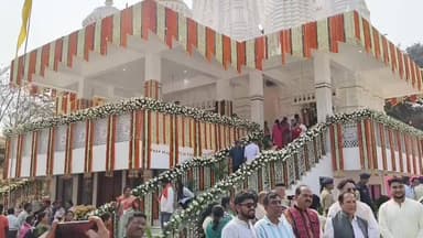 ବାରିପଦା ମ୍ୟୁନିସିପାଲଟି: ବାରିପଦାର ଫରେଷ୍ଟ କଲୋନୀ ରେ ନବ ପ୍ରତିଷ୍ଠିତ ସିଦ୍ଧି ବିନାୟକ ମନ୍ଦିର ପରିଦର୍ଶନ କଲେ ରାଜ୍ୟପାଳ