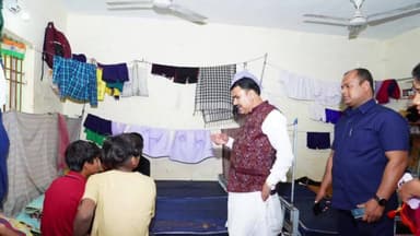 ବାଙ୍ଗିରିପୋଷି: ବାଲିଗୁଡା ସରକାରୀ SSD ଉଚ୍ଚ ବିଦ୍ୟାଳୟ ଓ ହଷ୍ଟେଲ ପରିଦର୍ଶନ କଲେ ବିଦ୍ୟାଳୟ ଓ ଗଣଶିକ୍ଷା ମନ୍ତ୍ରୀ ନିତ୍ୟାନନ୍ଦ ଗଣ୍ଡ