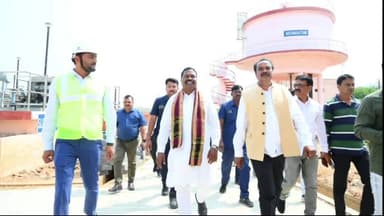 ବିଶୋଇ: ଝାରପୋଖରିଆ ଠାରେ ସୁବର୍ଣ୍ଣରେଖା ନଦୀ ଉପରେ ନିର୍ମିତ ବୃହତ ପାନୀୟ ଜଳ ପ୍ରକଳ୍ପର ସମୀକ୍ଷା କଲେ ମନ୍ତ୍ରୀ