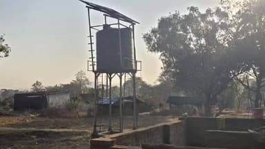 ठेठईटांगर: जलमीनार खराब, ग्रामीण नदी का पानी पीने को मजबूर #jansamsaya