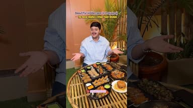 Prayagraj’s Hidden Gem You Can’t Miss!🌿📍The Royal Chulha #ytshorts #prayagraj #hiddengem #cafe