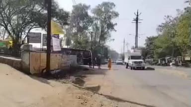 कुंडम: जायका रेस्ट्रोरेंट के पास तेज रफ्तार बाइक ने राहगीरों को मारी टक्कर, दो घायल