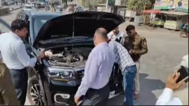 रेवाड़ी: रेवाड़ी जिले में कार ड्राइवर को काली फिल्म और पुलिस सायरन का प्रयोग करना पड़ा महंगा