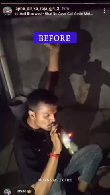 કાયદાનું ભાન કરાવતી ભાવનગર પોલીસ