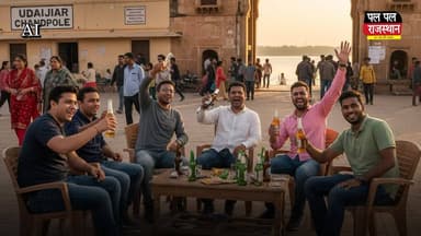 उदयपुर के चांदपोल में पर्यटकों की खुलेआम शराबखोरी, वीडियो वायरल
#udaipur #udaipur_khabar #udaipur_khabar #udaipurite #ud...