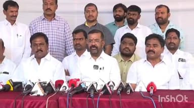 ఎమ్మెల్యే క్యాంప్ కార్యాలయంలో మీడియా సమావేశం ప్రతిపక్షలపై పలు విమర్శలు