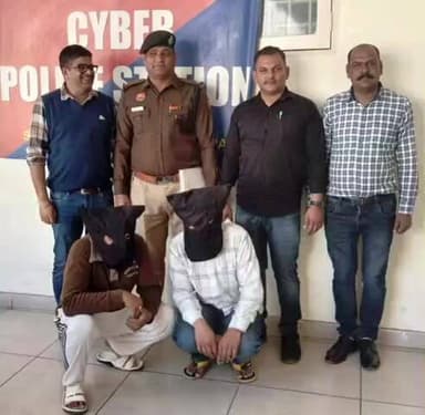 थानेसर: साइबर फ्रॉड के लिए बैंक खाता बेचने वाले दो आरोपी गिरफ्तार, खाते में ₹93 लाख का लेनदेन