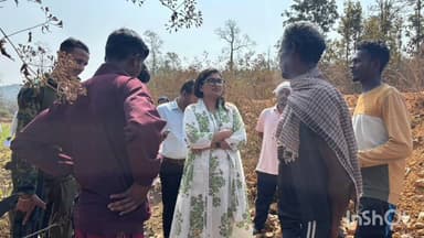 नारायणपुर: कलेक्टर नम्रता जैन ने भूमि सर्वेक्षण कार्य की प्रगति का किया अवलोकन