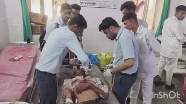 डूंगरपुर: डूंगरपुर जिले के बटीकड़ा मोड़ पर सड़क हादसे में बाइक सवार जीजा-साले हुए घायल, घायलों का जिला अस्पताल में उपचार जारी