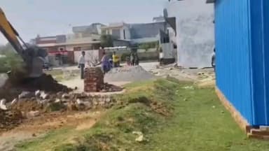 जगाधरी: तेजली रोड पर अवैध कॉलोनी पर चला पीला पंजा, जिला योजनाकार अधिकारी ने की कार्रवाई