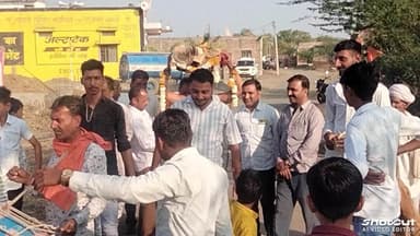 सुसनेर नगर के समीप ग्राम पंचायत आखली में धूमधाम से मना कृष्ण जन्मोत्सव