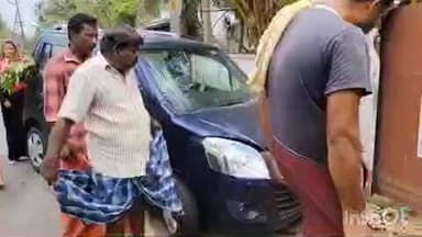 കാർത്തികപ്പള്ളി: വീയപുരത്ത് കുടുംബം സഞ്ചരിച്ച കാർ മതിലിൽ ഇടിച്ച് അപകടം
