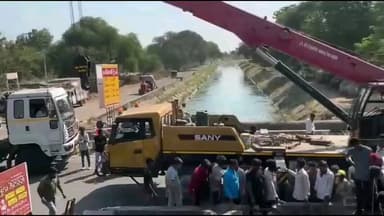 પાદરા: નર્મદા કેનલમાં ખાબકેલી ગૌમાતાનું સફળ રેસ્ક્યુ,સંસ્થાઓ અને સ્થાનિકોના સંકલિત પ્રયાસોથી જીવ બચ્યો