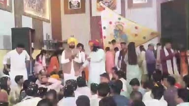 सूरजगढ़: हजारों श्रद्धालुओं के साथ प्राचीन सूरजगढ़ निशान पहुंचा खाटूधाम, द्वादशी को बाबा श्याम को होगा अर्पण