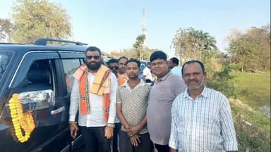 ସୋନପୁର: ବିଜେପି ଯୁବ ନେତା ସାନନ୍ଦ ମେହେରଙ୍କୁ ଡୁଙ୍ଗୁରିପାଲି ରେ ଭବ୍ୟ ସ୍ଵଗତ ସମ୍ବର୍ଦ୍ଧନା